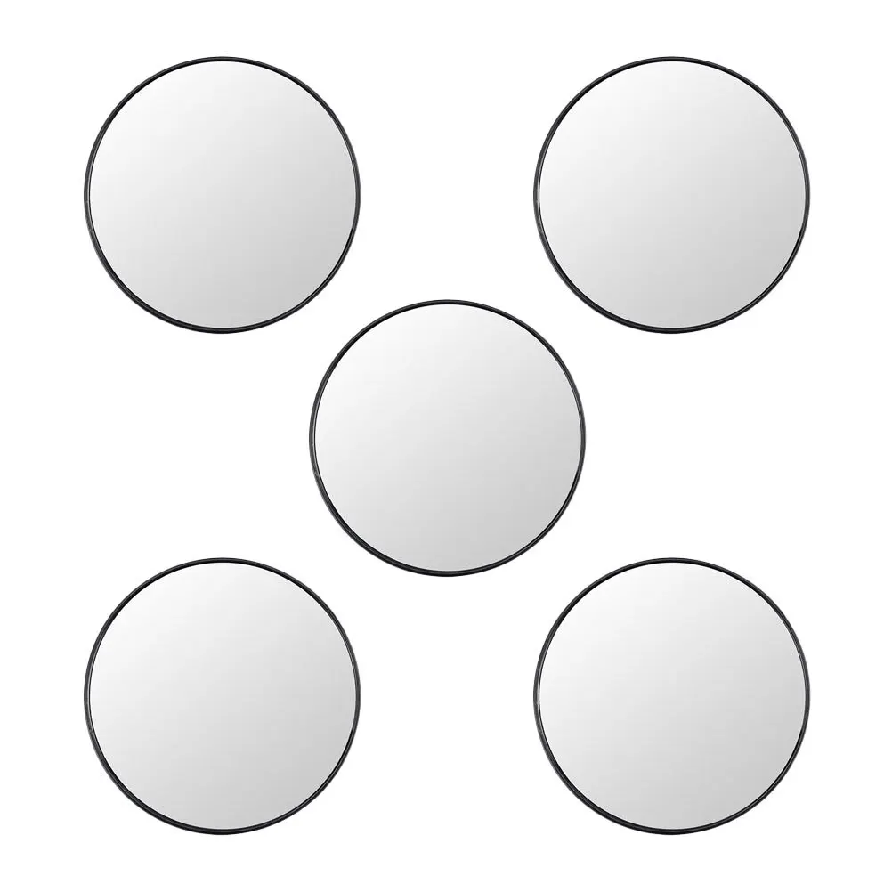 5Pcs 10x Magnifying Mirror Suction Cup Clear Reflection Eyebrows False Eyelashes Travel Business Gift