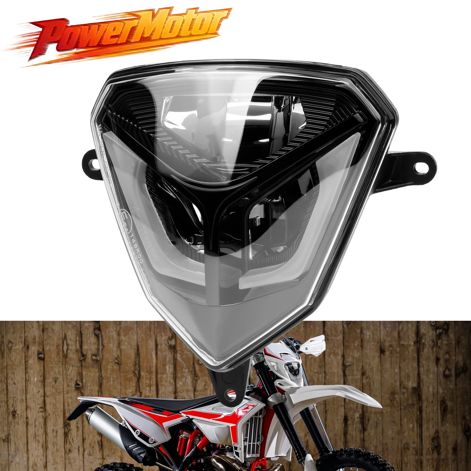 Faro LED para Motocicleta Beta RR E24 125 250 300 350 2020 2010 2022 2023 2024, Accesorios para Motocross y Enduro