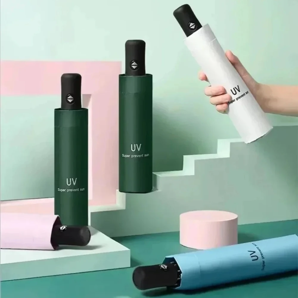 

Automatic Umbrella Uv Resistant and Windproof Umbrellas Sun Paraguas Umbrella Sturdy and Stable Women Large Parasol Umbrellas