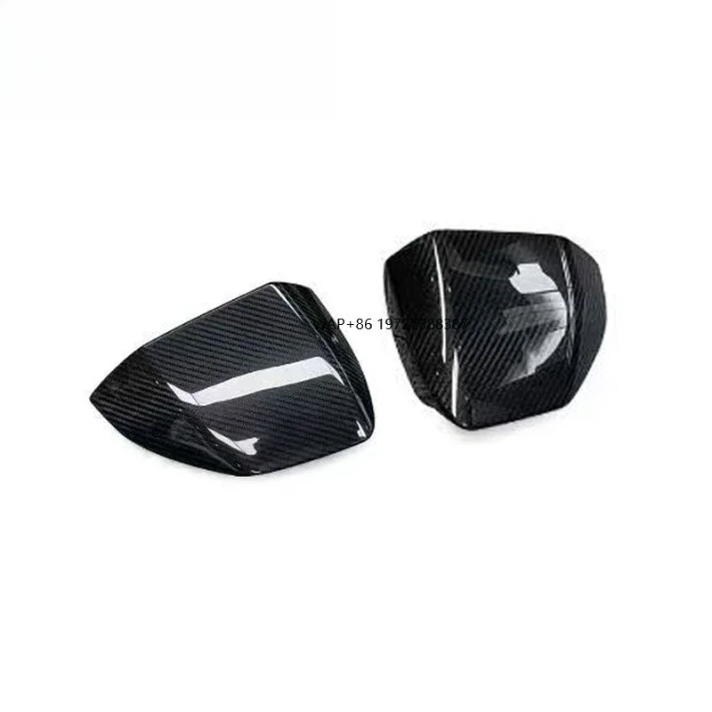OEM Style Prepreg Dry Carbon Fiber Mirror Covers for Revuelto Body Kit Upgrade Aerokit Replacement