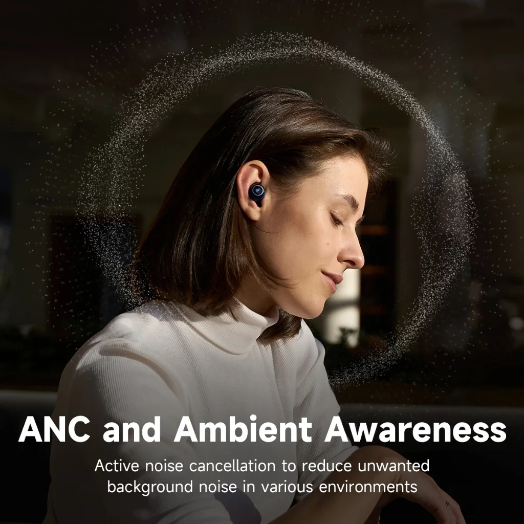 سماعات أذن Edifier X3 Pro True اللاسلكية بخاصية إلغاء الضوضاء النشطة سماعة بلوتوث V5.4 اتصال متعدد النقاط IP54 خفيفة الوزن