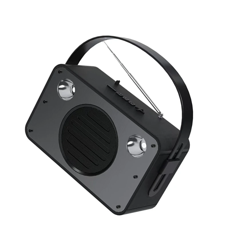 Outdoor Portable Bluetooth Speaker Multi-Functional Solar-Powered Emergency Charging Light and Speaker