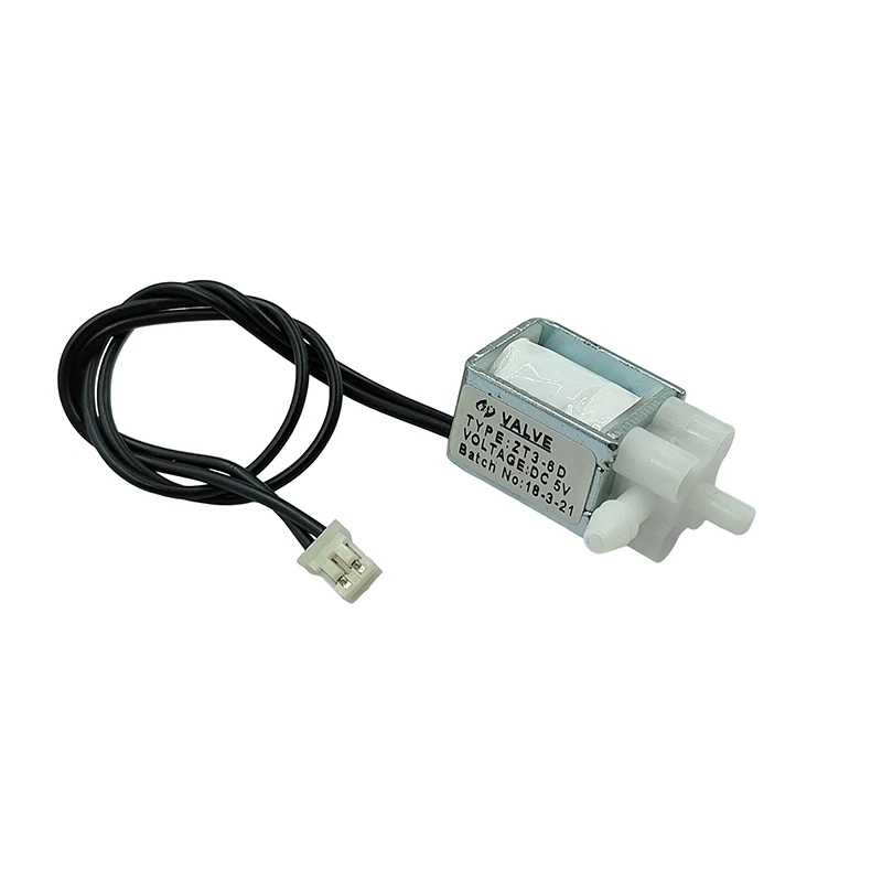 2-way 2-port Solenoid Valve, 5V–6V DC Normally Closed for Blood Pressure Monitors, Beauty Devices, Controlled Air Valves