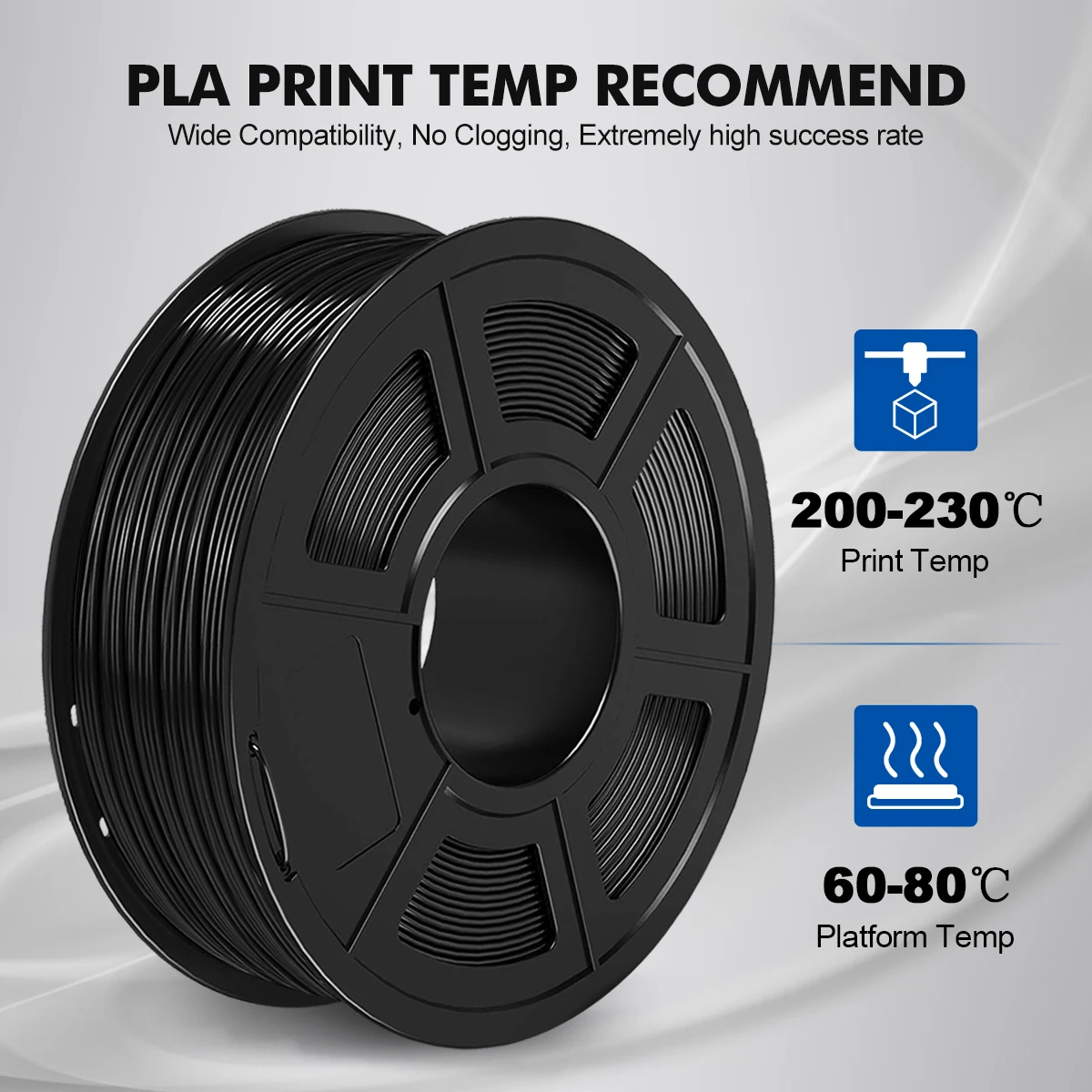 SUNLU PLA Filament 2KG 1KG/ Roll 3D Printer Filament PLA 1.75mm 3d Filament PLA Printing Materials for 3D Printer to 3D Printing