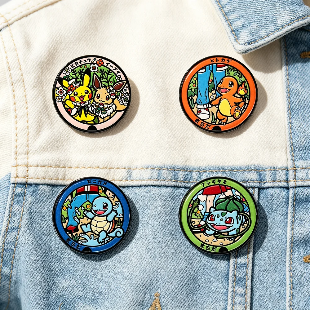 Набор из 4-х эмалевых значков  – обзор и цена Enamel Pin Set