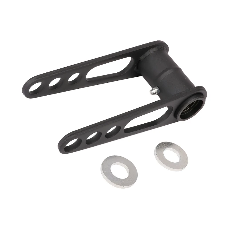Motorcycle Lowering Link Support With Adjustable Hole Positions 630G Weight Steel Construction For Stability Improved