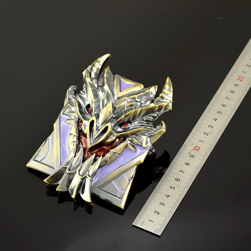 Escudo de tigre para dedo de 15cm/5,9 pulgadas, periféricos de juego de Anime, modelos de armas de Metal, escudo superportátil, manualidades, accesorios de escritorio, juguetes, regalos