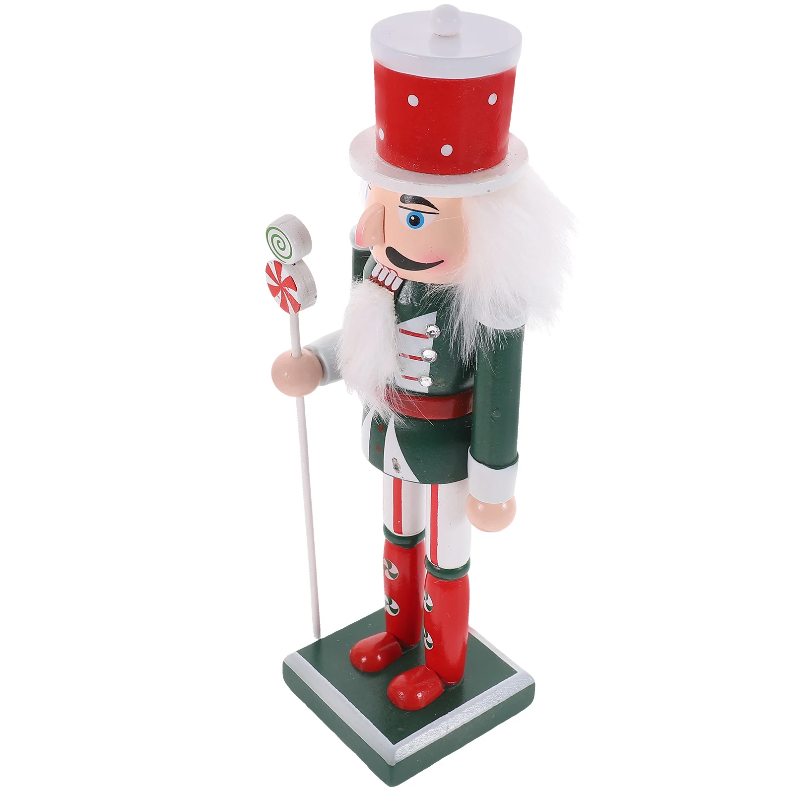 

Nutcracker Soldier Wooden For Xmas Kids Toys Decorations Festival Christmas Figures Desktop Child Candy