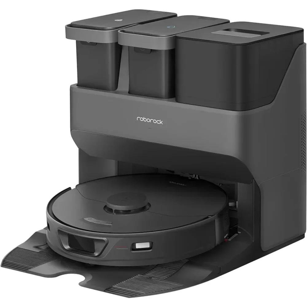 

Комбинированный пылесос и швабра Ultra Robot, автоматическая сушка/стирка швабры, самоопорожняющаяся, самовыравнивающаяся, всасывание 5500 Па