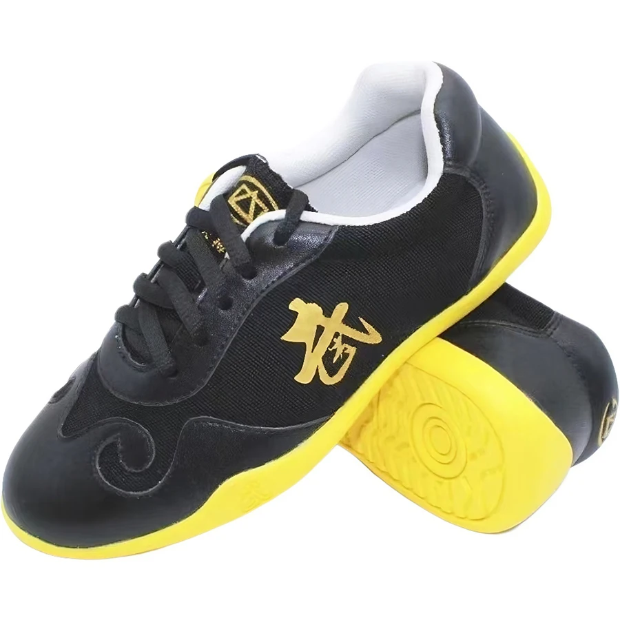Bambini Uomo Donna Scarpe per arti marziali Scarpe Tai Chi traspiranti Scarpe tradizionali cinesi Wushu Scarpe da ginnastica per allenamento all'aperto per adulti