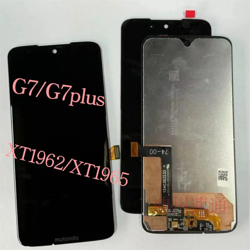 6.5'' For Motorola Original G7 G7plus LCD Display Touch Screen Replacement XT1962 XT1965 For MOTO G7 G7plus Display