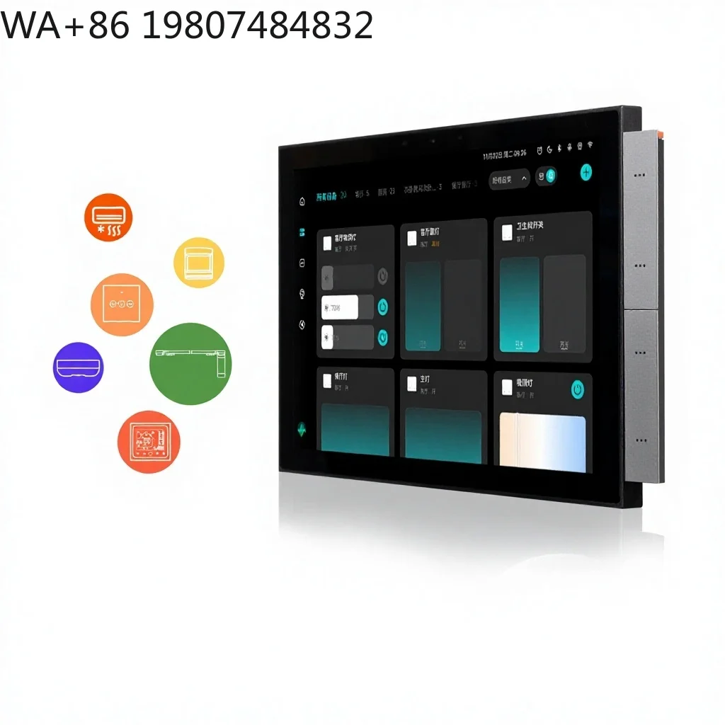 10 Inch IPS Smart Home Central Screen Built-in Zigbee Gateway WiFi Smart Life APP Whole House Scene Automation Panel