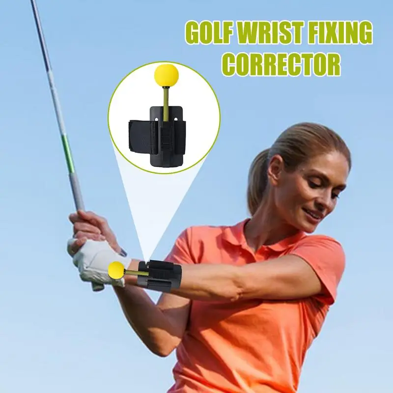 Golf Swing Correction Training Auxiliary practice tool adjust length Wrist Corrector Fixing Strap Golf corrector Swing Trainer