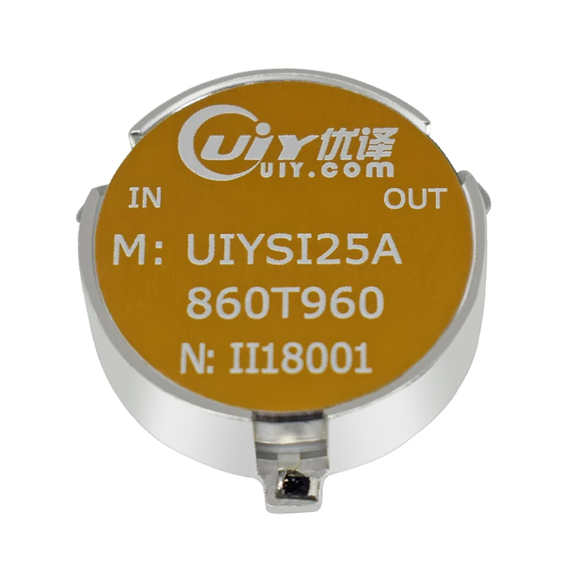 telecom parts 490 ~ 510MHz Surface Mount Isolator