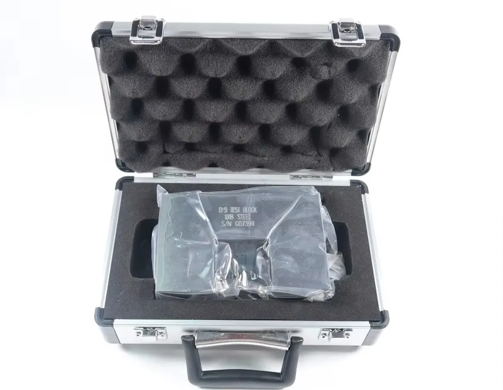 Ray-Check AWS-DS Sensitivity Distance Calibration Block Carbon Steel test UT Block