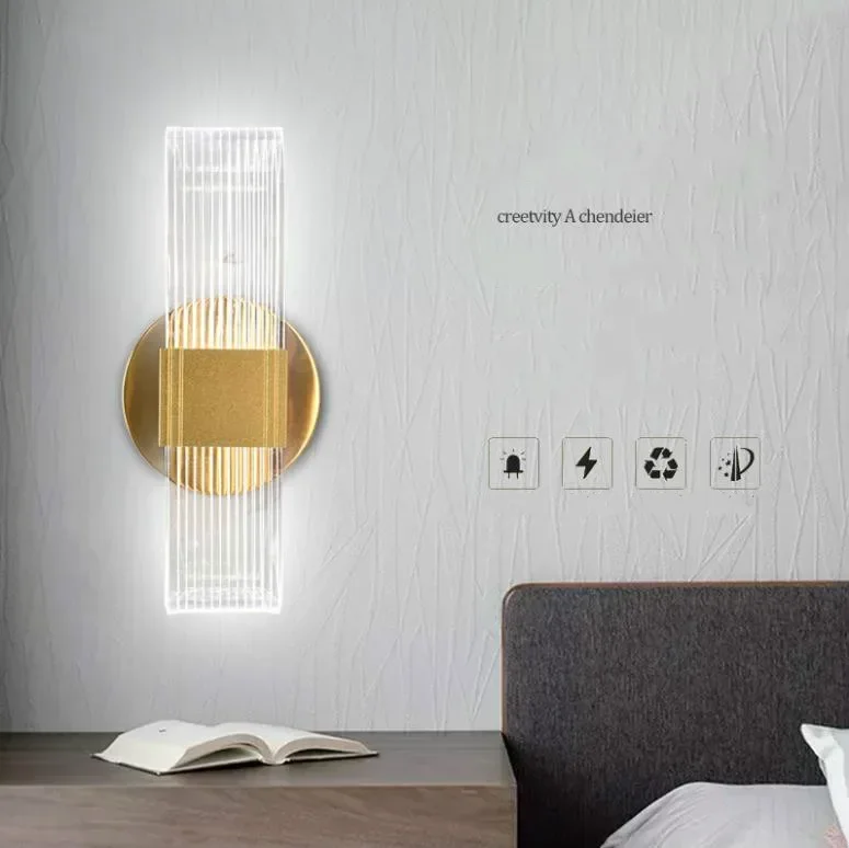 Modern LED Wall Lights Indoor wall decor Lamps Acrylic bedroom wall light led Hallway Aisle Sconces Home decoration