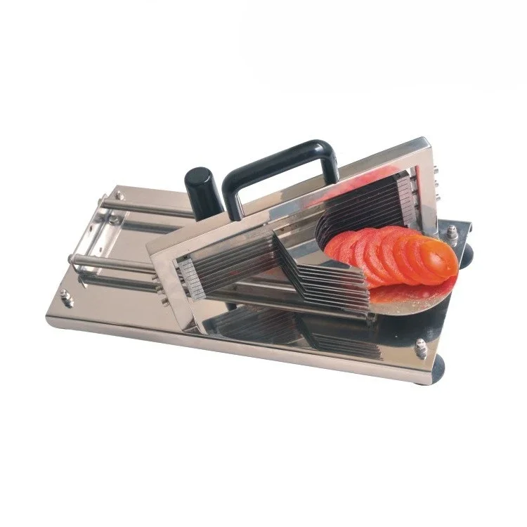 

All stainless steel commercial manual fruit tomato cucumber slicer