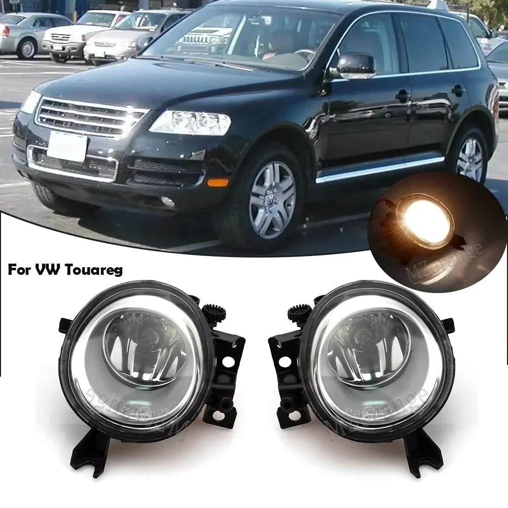 

Передние противотуманные фары в сборе для VW Touareg 2003 2004 2005-2008 фары автостайлинг h11 55 Вт галогенные Противотуманные фары автомобильные аксессуары