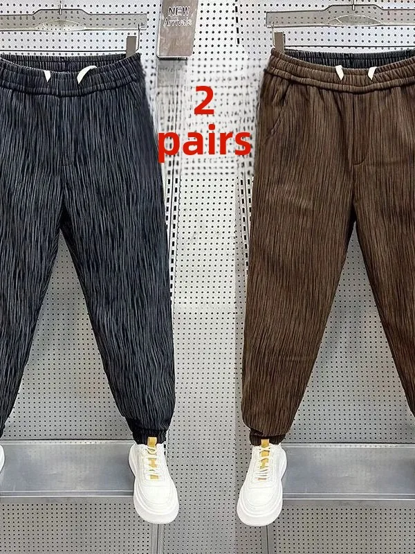 

American Style Loose Casual Pants Men's Trendy Brand Versatile Loose Men's Summer Thin Fashionable Harlan Long Pants