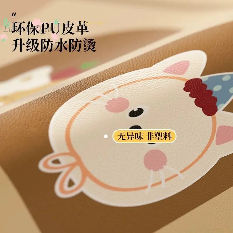 Edge Cabinet Mat Oil-proof and Waterproof Tablecloth Square Premium Desktop TV Cabinet Coffee Table Counter Table Mat