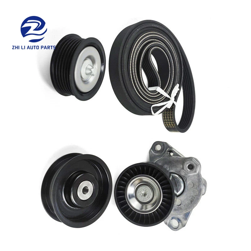 A2722000270 Belt Tensioner Pulley Kit For Mercedes C300 C350 E350 E550 A0039937296 A2722020719 A2722021419 A0159972592