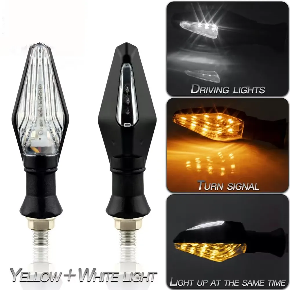 Motorcycle Accessories led Turn Signal Light Indicator Amber Lamp Flasher for Sanyang motorcycle