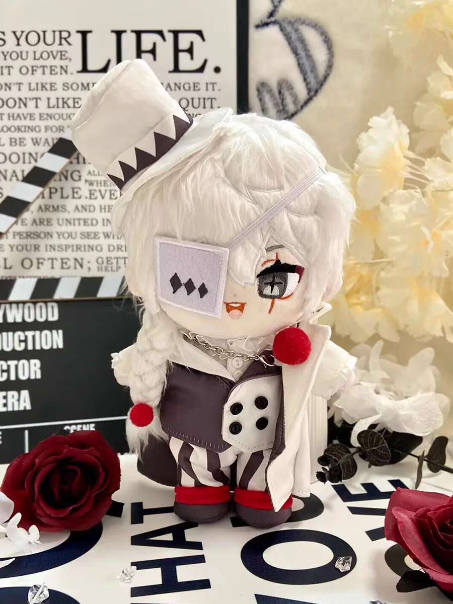 Bungou Stray Dogs Plush Gogol Ryunosuke Akutagawa Clothes Outfit Dress Up Cute Anime Cosplay Stuffed Doll Christma Kids Gift