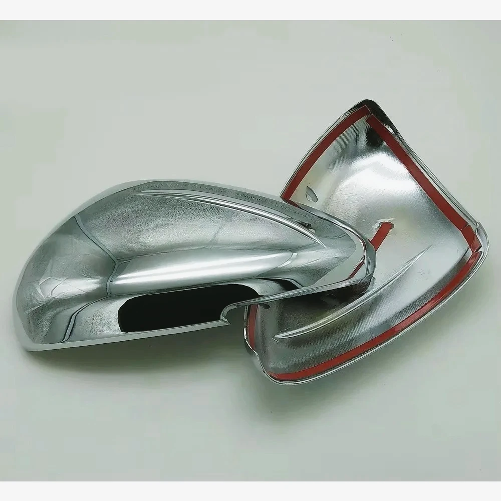 Cubierta Cromada para Espejo Lateral de Puerta, Compatible con Peugeot 301, 308, 408, 508, 2008, 308S, Accesorios, Tapa, Visión Trasera