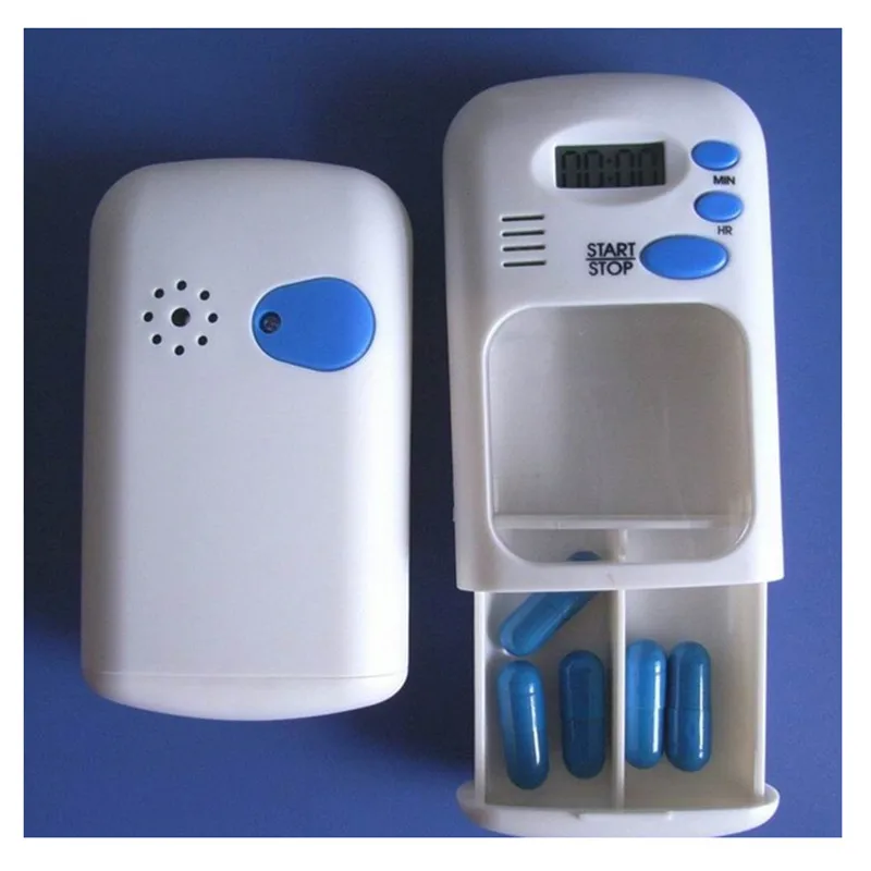 Portable Medicine Box Timing Electronic Medicine Box Countdown Intelligent Electronic Timing Reminder Medicine Box