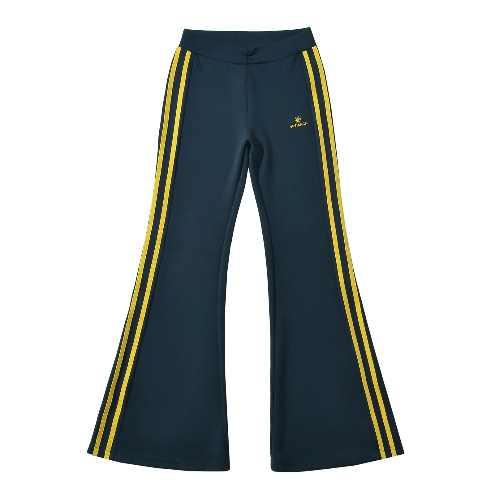 Pantaloni da yoga a vita bassa da donna primavera autunno vestibilità ampia elastici dimagranti pantaloni sportivi casual pantaloni svasati da strada