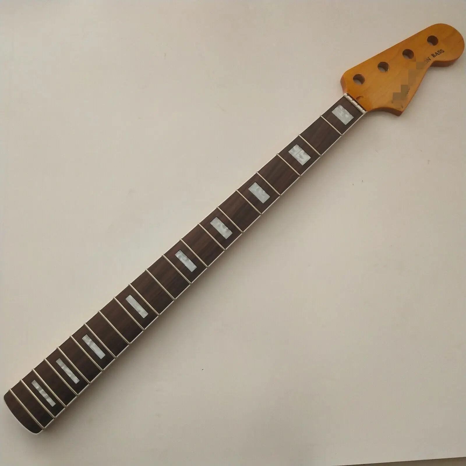 Maple P bass guitar neck style parts 20 fret 34\