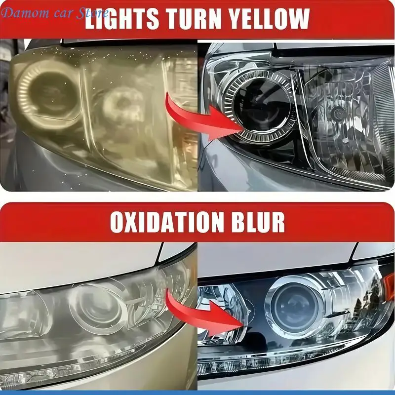 

A2UC Car Headlight Restoration Polishing Liquid Headlamp Scratch Remover Repair