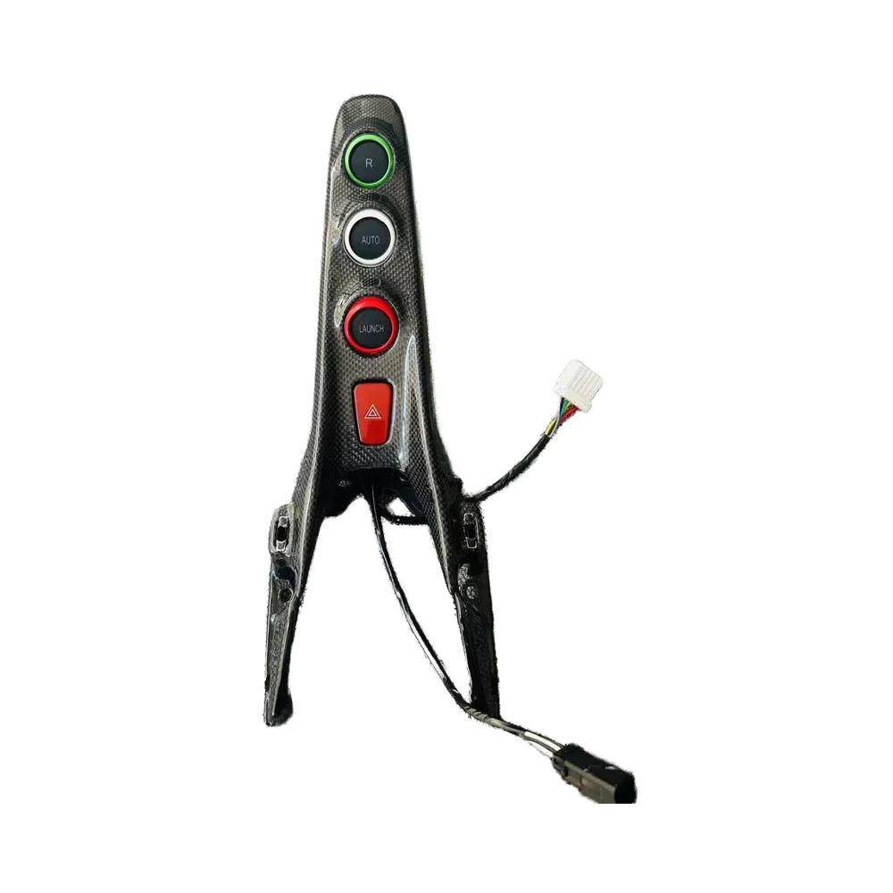 

Flag Carbon Fiber Central Control Button Three-Color Gear Switch for Ferrari F8 OE 878158 891949 881236 70006706