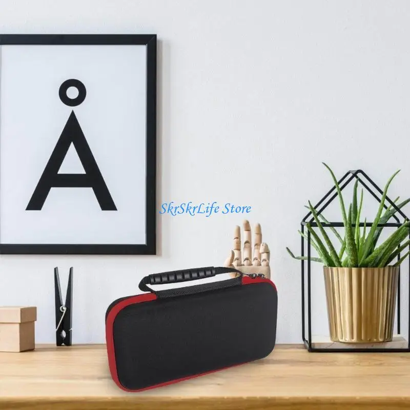 

E65E Gaming Console Handbag Storage Box Case With Comfortable Grip Handle for RG556