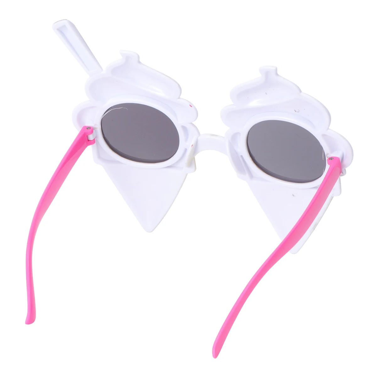

2 Pairs Funny Ice Cream Shaped Novelty Glasses for Birthday Party Holiday Decor Kids Years Old Creative Plastic Eyewear