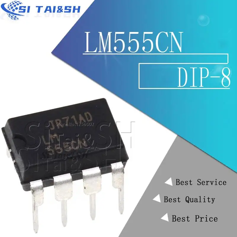 การรีวิวและแนะนำชิป LM555CN สำหรับผู้ใช้งานอิเล็กทรอนิกส์