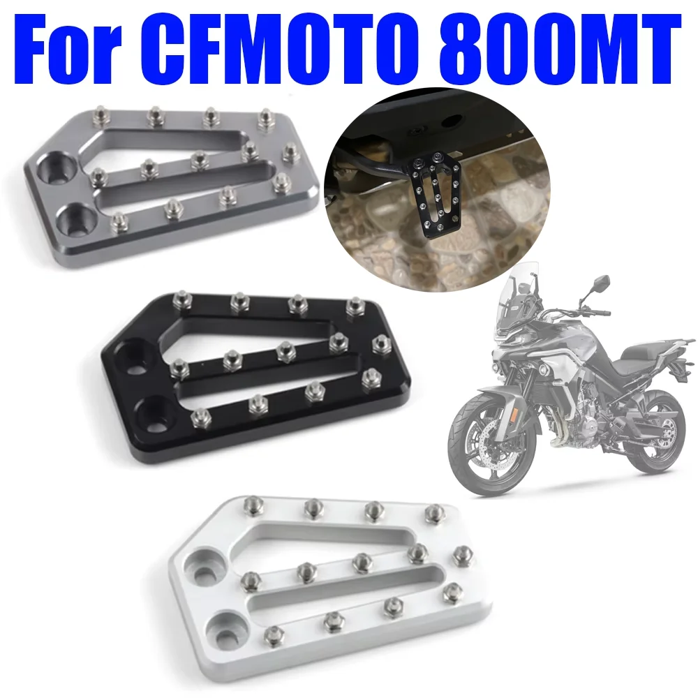 

Motorcycle Rear Foot Brake Pedal Extender Enlarger Extension Footpeg Plate For CFMOTO CF MOTO 800MT MT800 MT 800 MT Accessories