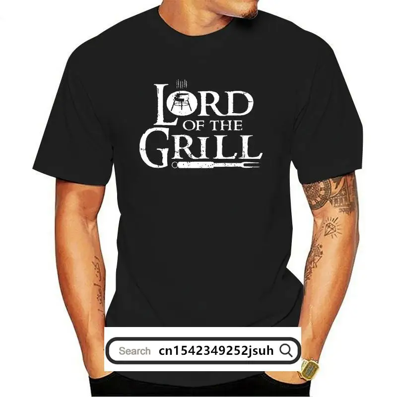 New Bbq Meat Grill Master Lord T Shirt Fitness Tee Shirt Customized Unique Male Spring Autumn Funny S-4XL Shirt