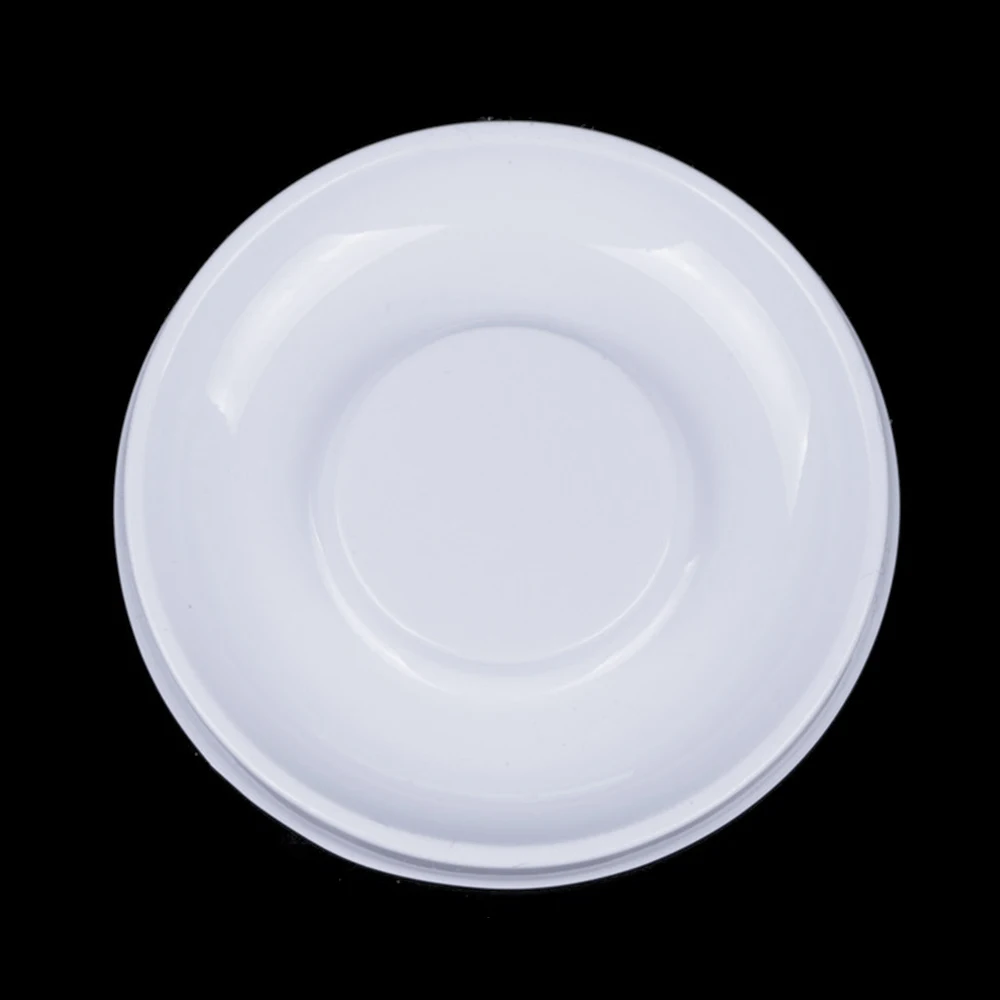 Custodia rotonda per ciglia finte Contenitore per trucco Organizzatore Scatola vuota per imballaggio ciglia Custodia magnetica per specchio per ciglia in plastica Bellezza