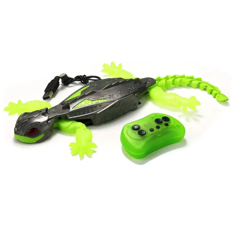 2026New pared escalada RC Gecko juguete eléctrico control remoto lagarto pared escalada coche gecko Animal coche juguetes de Halloween para niños