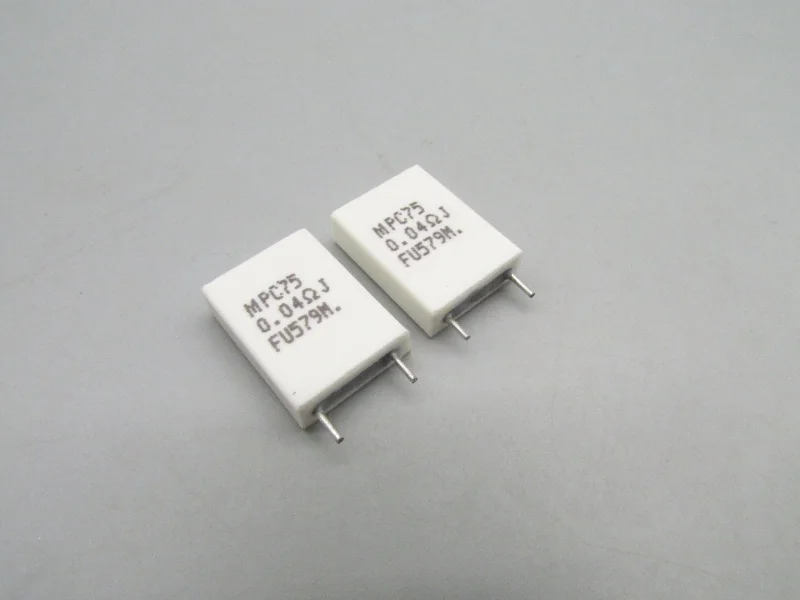 MPC75 5W 0.04R 40mR 5% MPC05JR040S000CP Ceramic cement resistor 0.04ΩJ