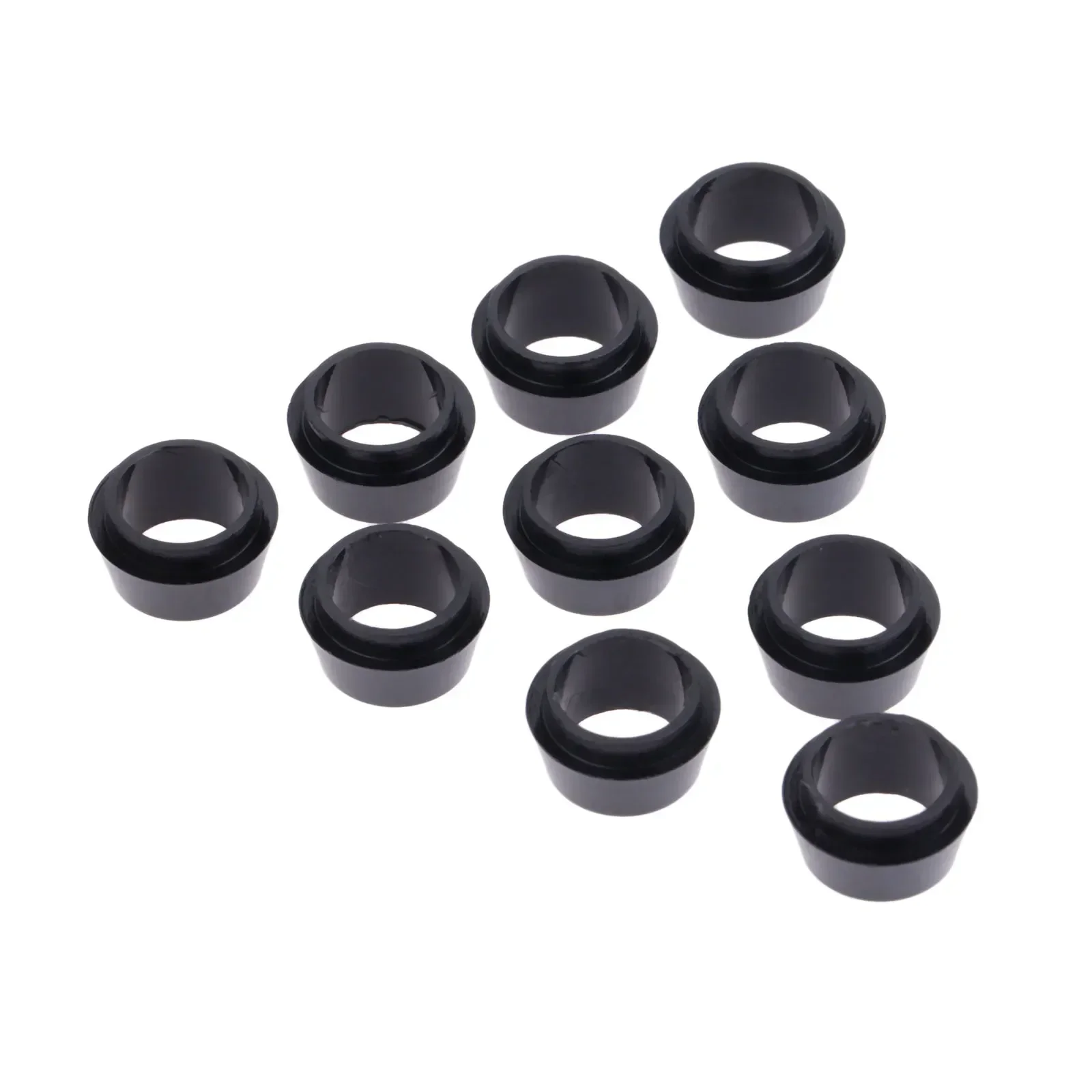 10 Pcs Schwarz Kunststoff 0,335 0,350 Golf Aderendhülsen Für Taylormade RBZ Stage2 Fahrer & FW Adapter Sleeve Golf Club Wellen ersatz