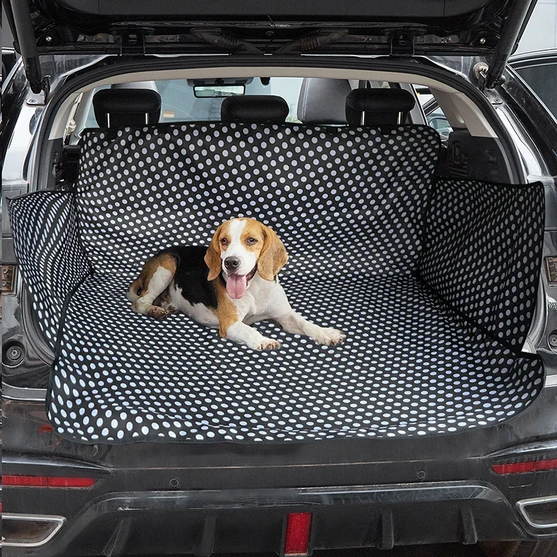 Pet Carriers Dog Car Seat Cover Trunk Mat Cover Protector Carrying For Cats Dogs transportin perro autostoel hond