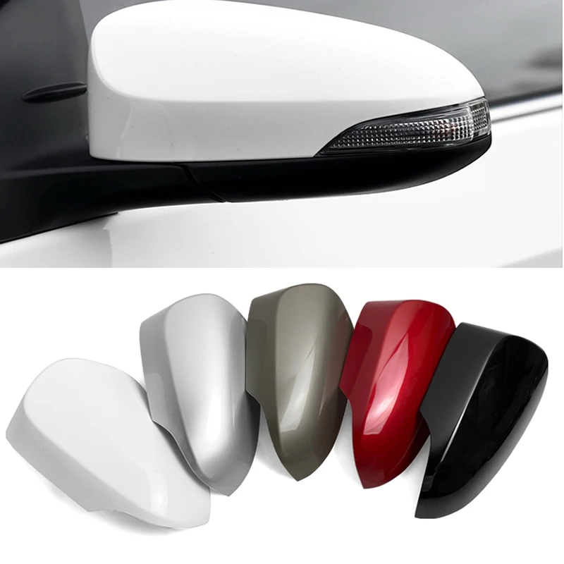 Car Rearview Mirror Cover Mirror Case Housing Shell For Toyota Camry v50 2011-2019 Toyota Corolla 2011-2017 Mirror Accessories