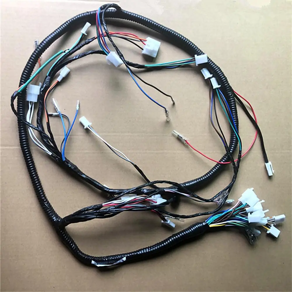 Motorcycle Cable Wiring Harness Full Vehicle Line Assembly For SV MAX Scooter Electrics Wire Line Accessories