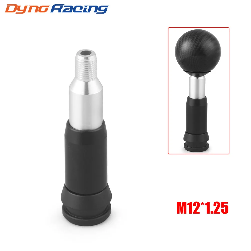 Aluminum Car M12*1.25 Shift Head Converter For Automatic Transmission Car Gear shift knob adapter