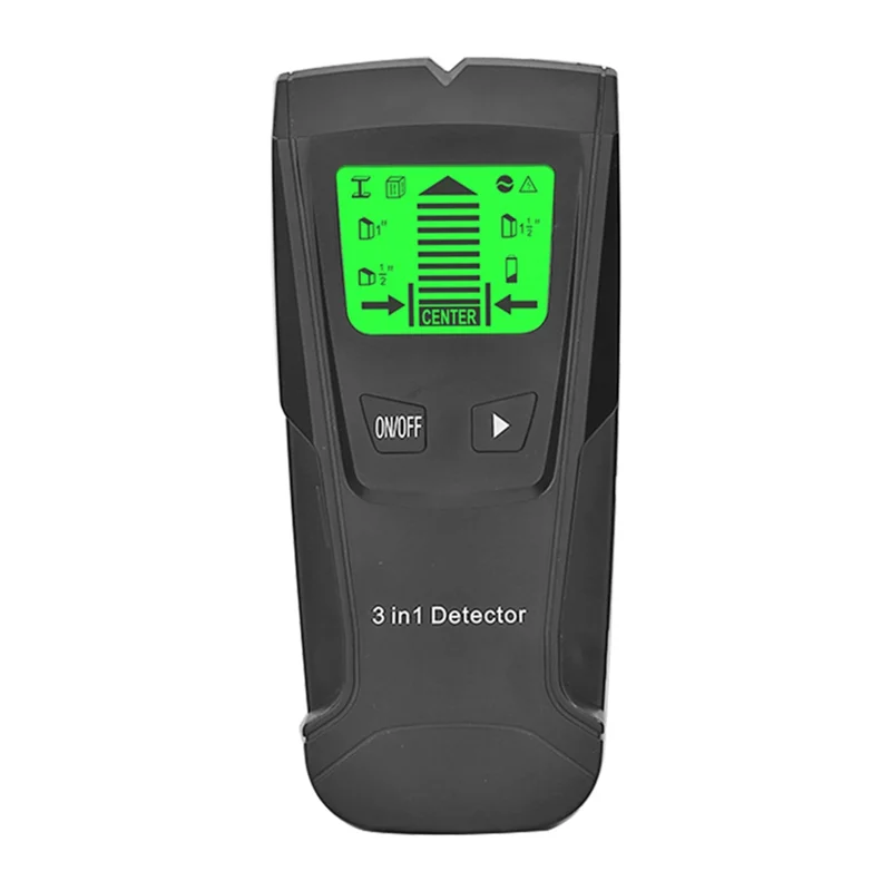 Wall Metal Detector Electronic Wood Studs Finder Wire Scanner LCD Display TH210 Black Durable Easy To Use 15 X 7 X 3Cm-AB01