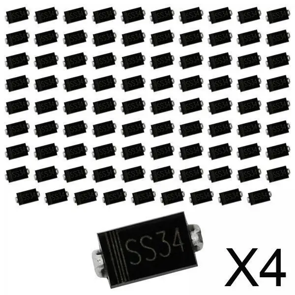 

Диод Шоттки 3A 40V, набор силиконовых электронных компонентов с быстрым переключением для принадлежностей для самостоятельного изготовления