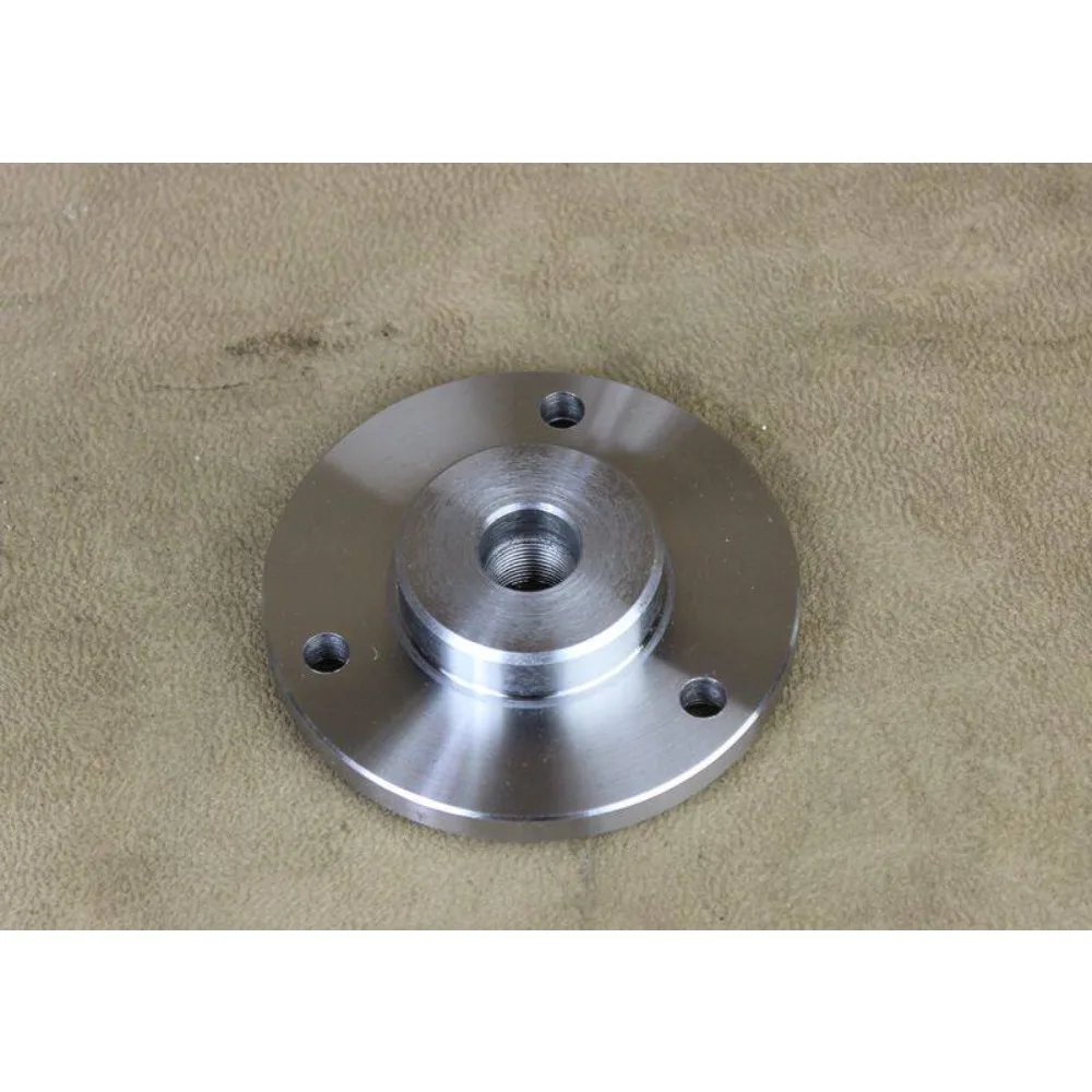 Spindle Thread Chuck Kit 80/100mm Flange Back Plate Base Adaptor Machine Tools