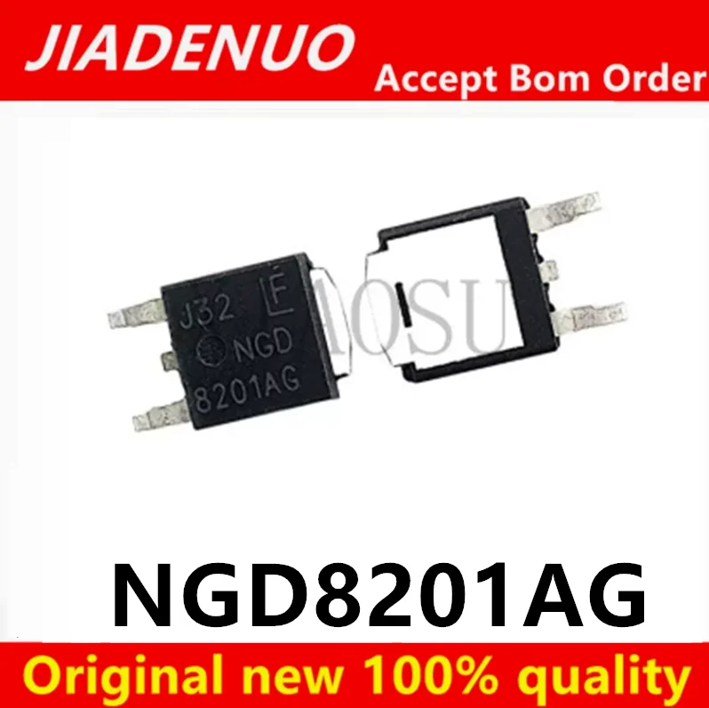 5-10/PCS New Original NGD8201AG 8201AG  NGD TO-252 Ignition drive triode In Stock